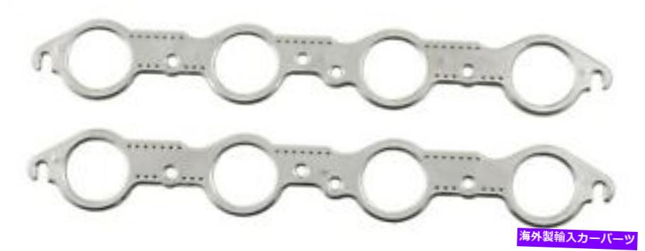 exhaust manifold MRガスケット7406Gアルミニウムヘッダーガスケットは08-15カマロコルベットG8 SSに適合します Mr Gasket 7406G Aluminum Header Gasket Fits 08-15 Camaro Corvette G8 SS【並行輸入品】