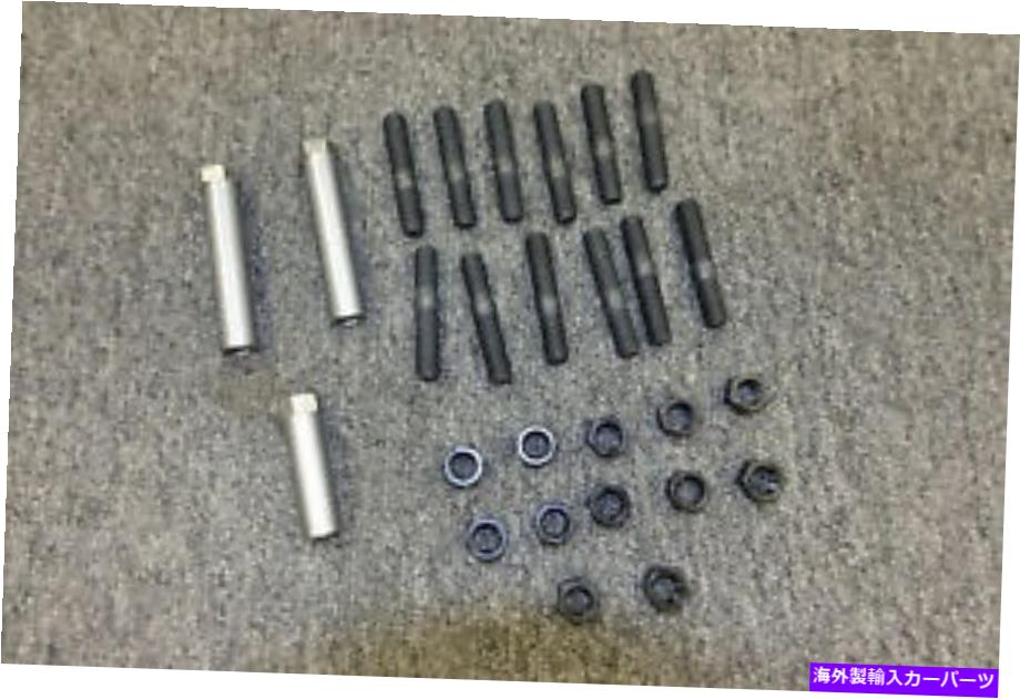 exhaust manifold フィット62 T0 76モーパルダッジプリマスビッグブロック排気マニホールドスタッドキット Fits 62 T0 76 Mopar Dodge Plymouth Big Block Exhaust Manifold Stud Kit【並行輸入品】