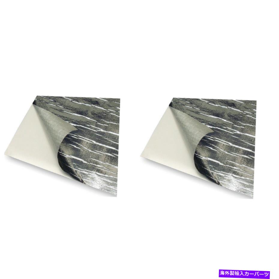 exhaust manifold DEI 010462 2回のクールな熱反射障壁2'x2 '接着剤シートのセット DEI 010462 Set of 2 Reflect-A-Cool Heat Reflective Barrier 2'x2' Adhesive Sheets【並行輸入品】