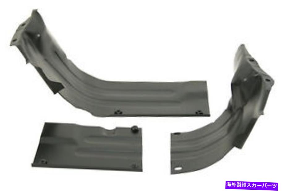 exhaust manifold バグエアクーリング1300-1600ヒーターボックスチャンネルキット、ブラック8948 BUG AIR COOLED 1300-1600 HEATER BOX CHANNEL KIT,BLACK 8948【並行輸入品】
