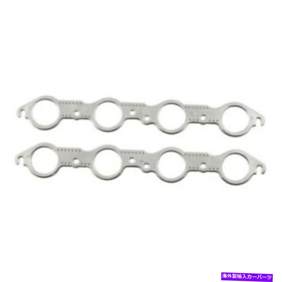 exhaust manifold Mr. Gasket 7406Gヘッダーガスケット97-17 GM 6.0L/6.2L/7.0Lのアルミニウム層 Mr. Gasket 7406G Header Gaskets Aluminum-Layered For 97-17 GM 6.0L/6.2L/7.0L【並行輸入品】