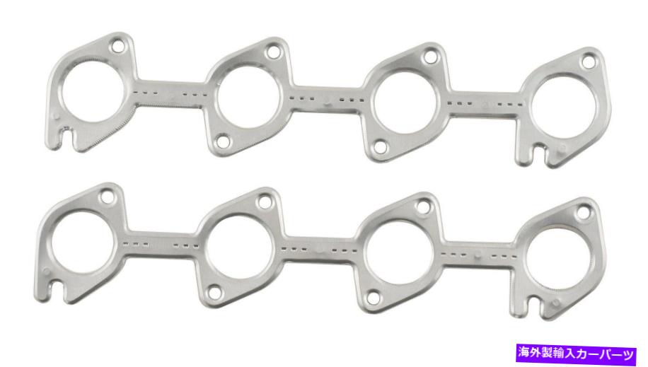 exhaust manifold Mr. Gasket 7414Gアルミニウムヘッダーガスケット Mr. Gasket 7414G Aluminum Header Gasket【並行輸入品】