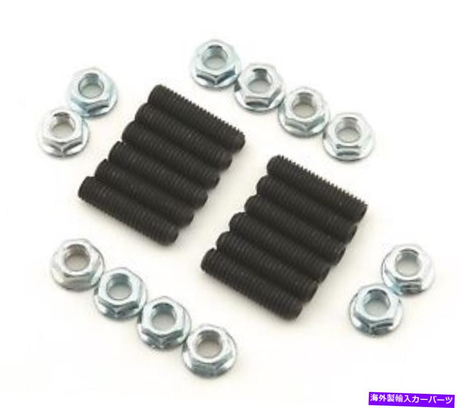 exhaust manifold MRガスケット6312ヘッダースタッドとナットセット Mr Gasket 6312 Header Stud And Nut Set【並行輸入品】