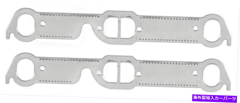 exhaust manifold Mr. Gasket 7418Gアルミニウムヘッダーガスケット Mr. Gasket 7418G Aluminum Header Gasket【並行輸入品】