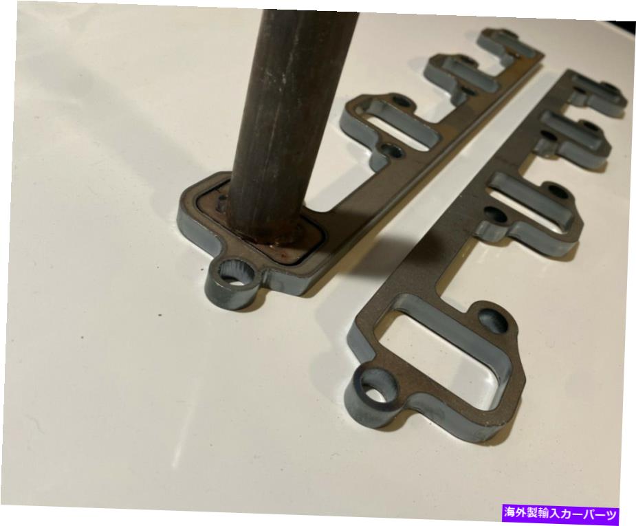 exhaust manifold 6.2 6.5ディーゼル排気ヘッダーマニホールドフランジ3/8 \\\