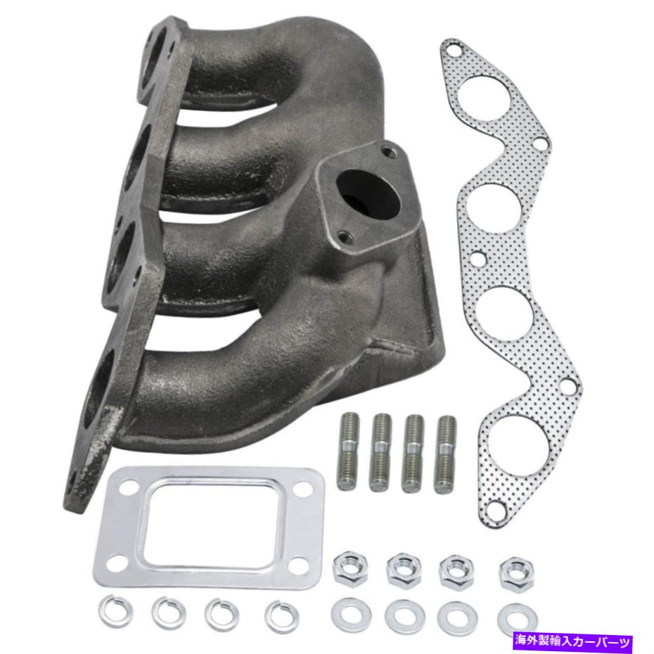 exhaust manifold ホンドシビック1.7L 2001-2005 T3 4ボルトD17の排気マニホールド Exhaust Manifold For Acura EL For Hond Civic 1.7l 2001-2005 T3 4-Bolt D17【並行輸入品】