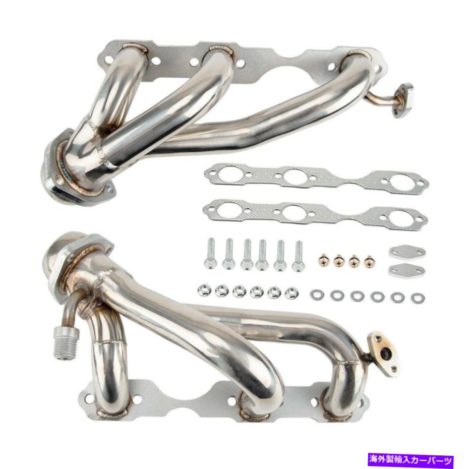 exhaust manifold 96-01 S10/Blazer/Sonoma/Jimmy 4.3 V6用のステンレス排気マニホールドヘッダー+ボルト STAINLESS EXHAUST MANIFOLD HEADER+BOLTS FOR 96-01 S10/BLAZER/SONOMA/JIMMY 4.3 V6【並行輸入品】