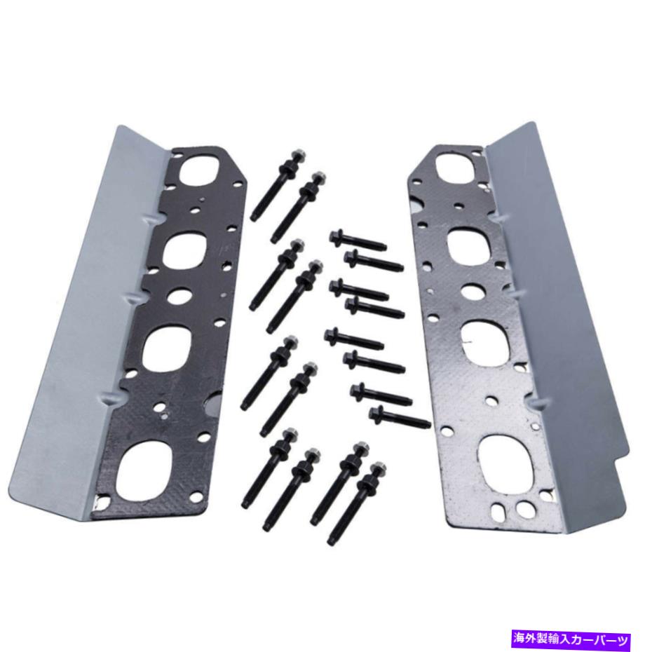 exhaust manifold ラムに合うガスケットボルトスタッド1500 2500 3500マグナムアスペンジープ Gasket Bolts Stud Fit For Ram 1500 2500 3500 Magnum Aspen Jeep【並行輸入品】