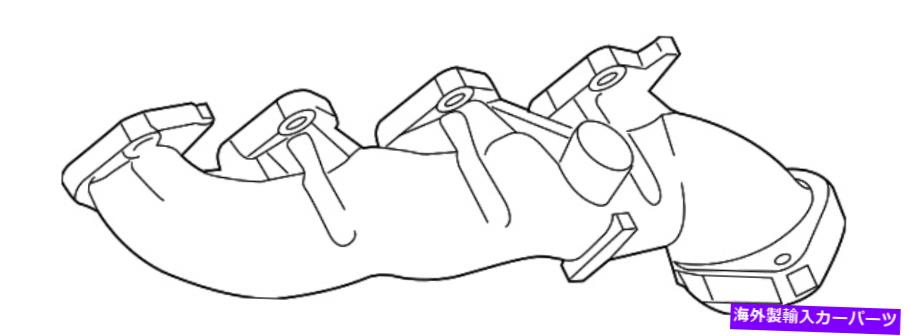 exhaust manifold 本物のフォード275lbs CB Cor fib doublewall 9l3z-9430-e Genuine Ford 275LBS Cb Cor Fib Doublewall 9L3Z-9430-E【並行輸入品】