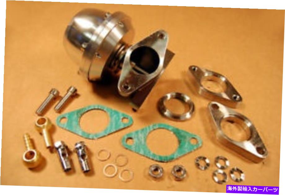 exhaust manifold 35mm T3 T4 Turbo Chargersのための外部ウェストゲート6psiスプリング 35mm External Wastegate for T3 T4 Turbo Chargers 6psi Spring【並行輸入品】
