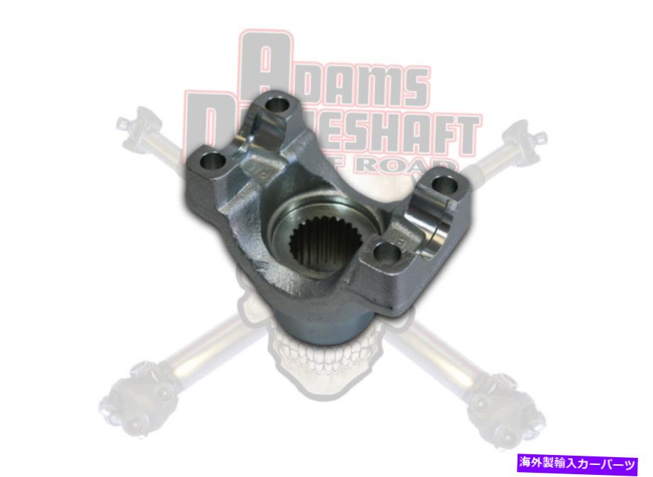 Driveshaft Adams fegged Jeep JL Sahara Rear 1350シリーズピニオンヨークUボルトスタイルとM200 Adams Forged Jeep JL Sahara Rear 1350 Series Pinion Yoke U-Bolt Style with M200【並行輸入品】