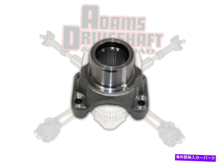 Driveshaft Adams fegged Jeep JL Sahara Rear 1310シリーズピニオンヨークUボルトスタイルとM200 Adams Forged Jeep JL Sahara Rear 1310 Series Pinion Yoke U-Bolt Style with M200【並行輸入品】