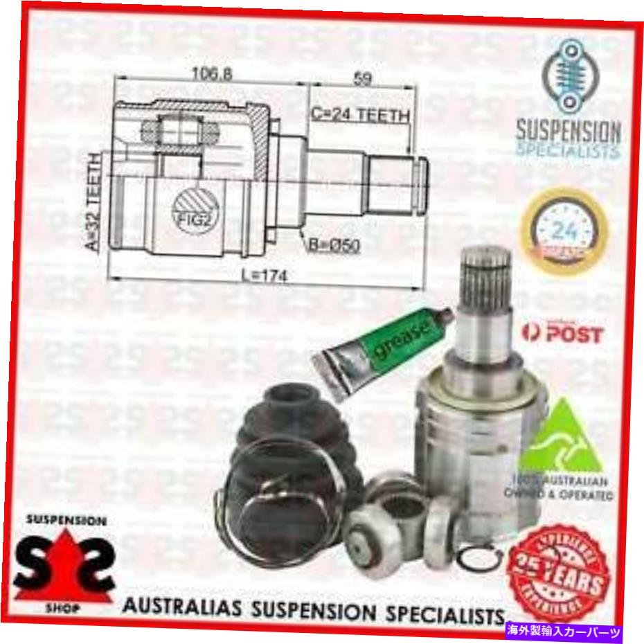 Driveshaft フロントアクスル左ジョイントキット、ドライブシャフトスーツトヨタカムリサルーン（_V5_）ASV50 SED Front Axle Left Joint Kit, Drive Shaft Suit TOYOTA CAMRY Saloon (_V5_) ASV50 Sed【並行輸入品】 58,410円