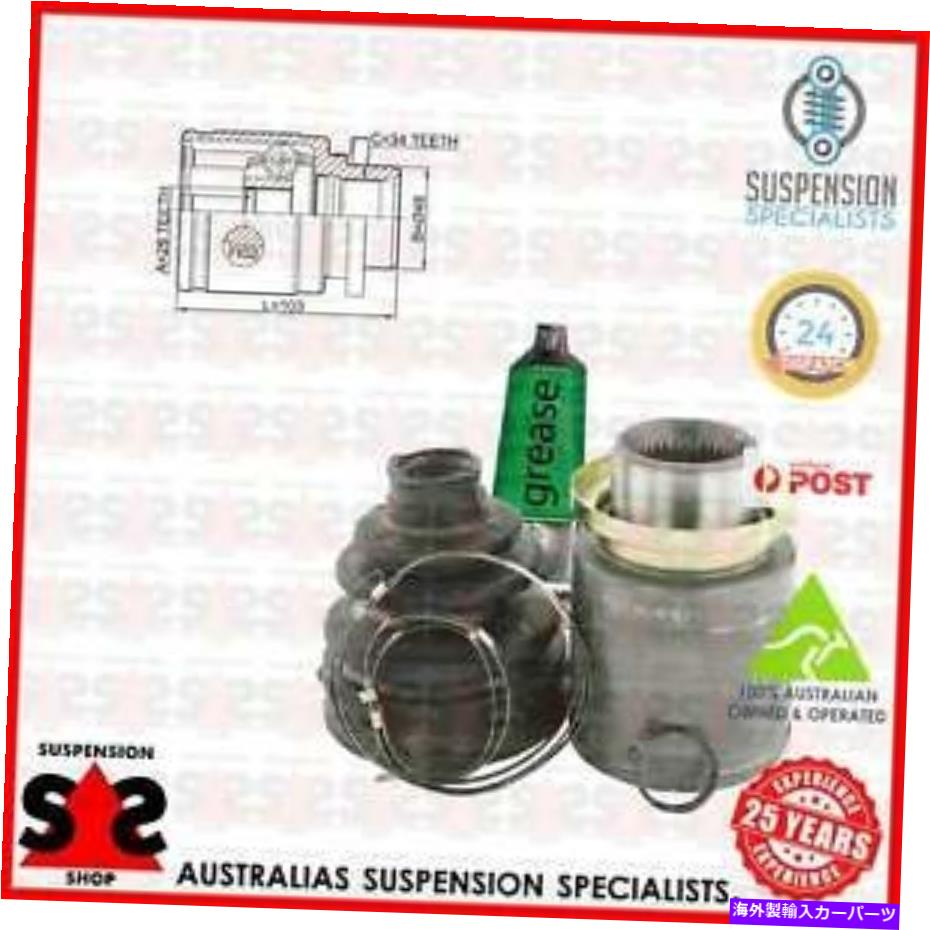 Driveshaft フロントアクスル左ジョイントキット、ドライブシャフトスーツMitsubishi Pajero Pinin I（H6_W、H7_ Front Axle Left Joint Kit, Drive Shaft Suit MITSUBISHI PAJERO PININ I (H6_W, H7_【並行輸入品】