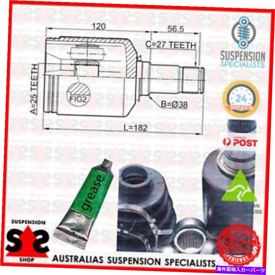 Driveshaft フロントアクスル左ジョイントキット、ドライブシャフトスーツメルセデスベンツBクラススポーツツアラー Front Axle Left Joint Kit, Drive Shaft Suit MERCEDES-BENZ B-CLASS Sports Tourer【並行輸入品】
