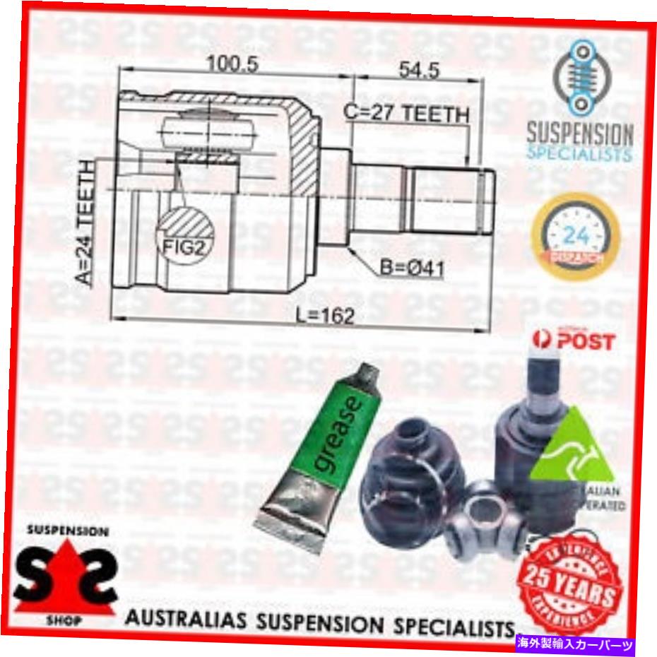 Driveshaft トランスミッションサイドジョイントキット、ドライブシャフトスーツKia Sportage III（SL）SL SUV 2.0 g Transmission Side Joint Kit, Drive Shaft Suit KIA SPORTAGE III (SL) SL SUV 2.0 G【並行輸入品】