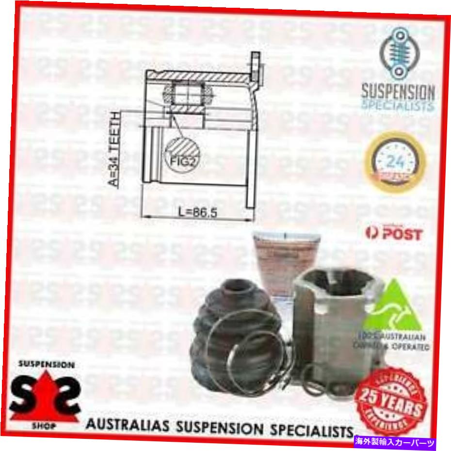 Driveshaft トランスミッションサイドジョイントキット、ドライブシャフトスーツアウディA3リムジン（8VS、8VM）8VS、8 Transmission Side Joint Kit, Drive Shaft Suit AUDI A3 Limousine (8VS, 8VM) 8VS,8【並行輸入品】