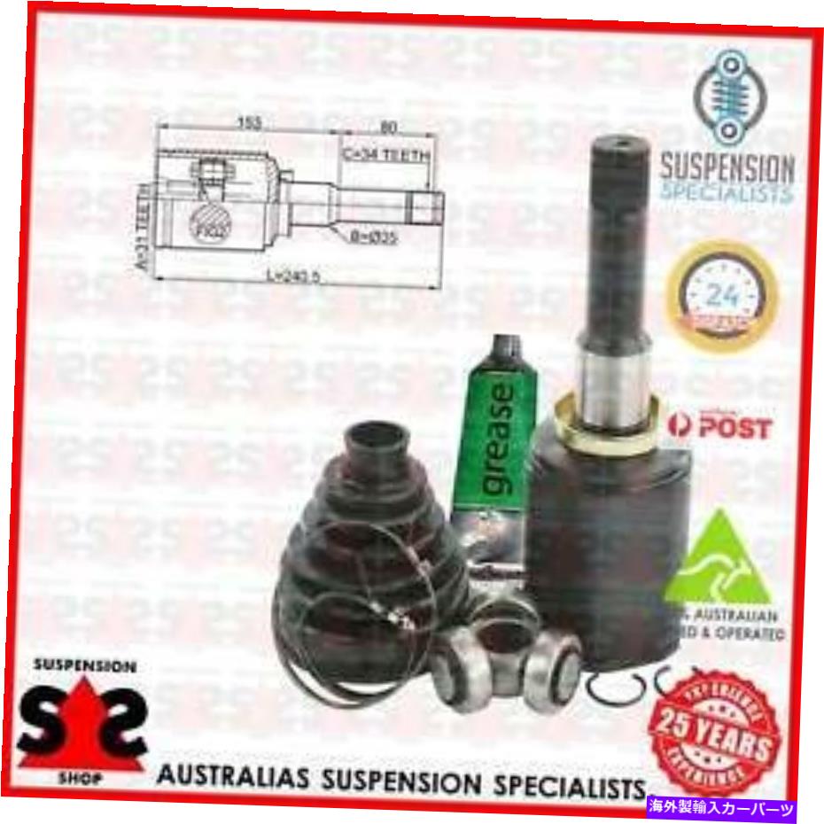 Driveshaft フロントアクスル左ジョイントキット、ドライブシャフトスーツホールデンクルーズサルーン（JG）JGセダン1。 Front Axle Left Joint Kit, Drive Shaft Suit HOLDEN CRUZE Saloon (JG) JG Sedan 1.【並行輸入品】