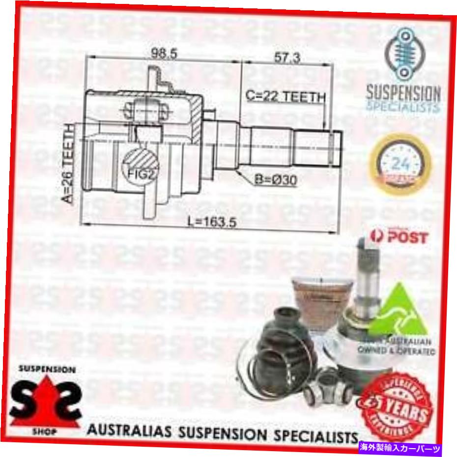 Driveshaft リアアクスルジョイントキット、ドライブシャフトスーツマツダCX-5（KE、GH）KE、KF SUV 2.0 AWD（KE1 Rear Axle Joint Kit, Drive Shaft Suit MAZDA CX-5 (KE, GH) KE,KF SUV 2.0 AWD (KE1【並行輸入品】