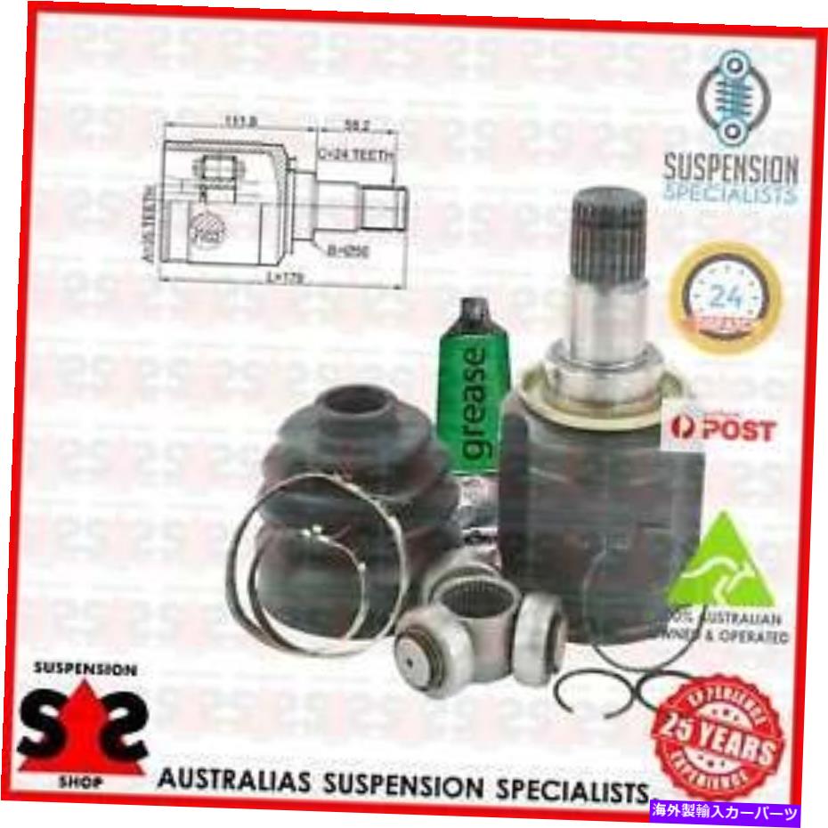 Driveshaft フロントアクスル左ジョイントキット、ドライブシャフトスーツ三菱ASX（GA_W_）XA、XB、XC、X Front Axle Left Joint Kit, Drive Shaft Suit MITSUBISHI ASX (GA_W_) XA, XB, XC, X【並行輸入品】