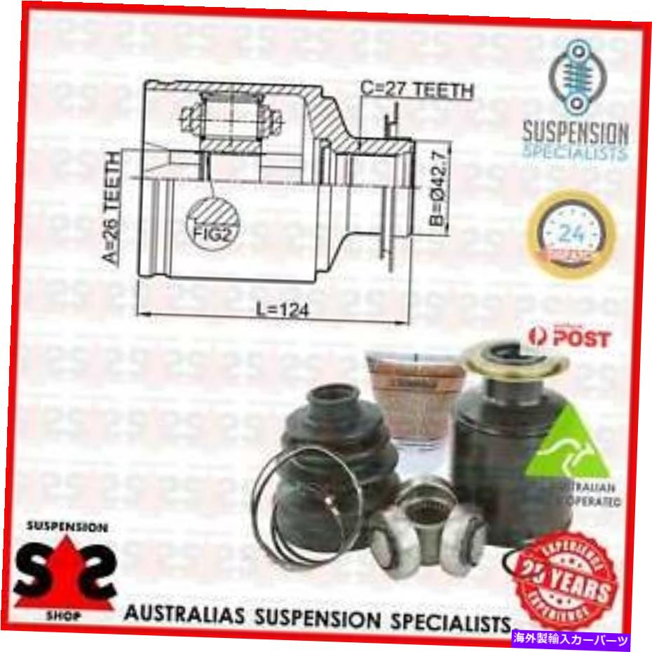Driveshaft トランスミッションエンドジョイントキット、ドライブシャフトスーツSSANGYONG ACTYON SPORTS II UTE2.0 Transmission End Joint Kit, Drive Shaft Suit SSANGYONG ACTYON SPORTS II Ute 2.0【並行輸入品】