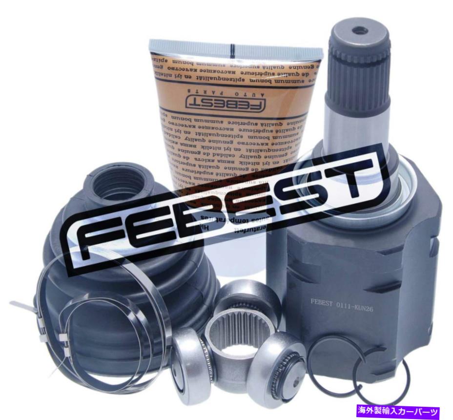 Driveshaft 0111-KUN26本物のFebest Inner Joint 29x47x30 43040-0k10 0111-KUN26 Genuine Febest Inner Joint 29x47x30 43040-0K010【並行輸入品】