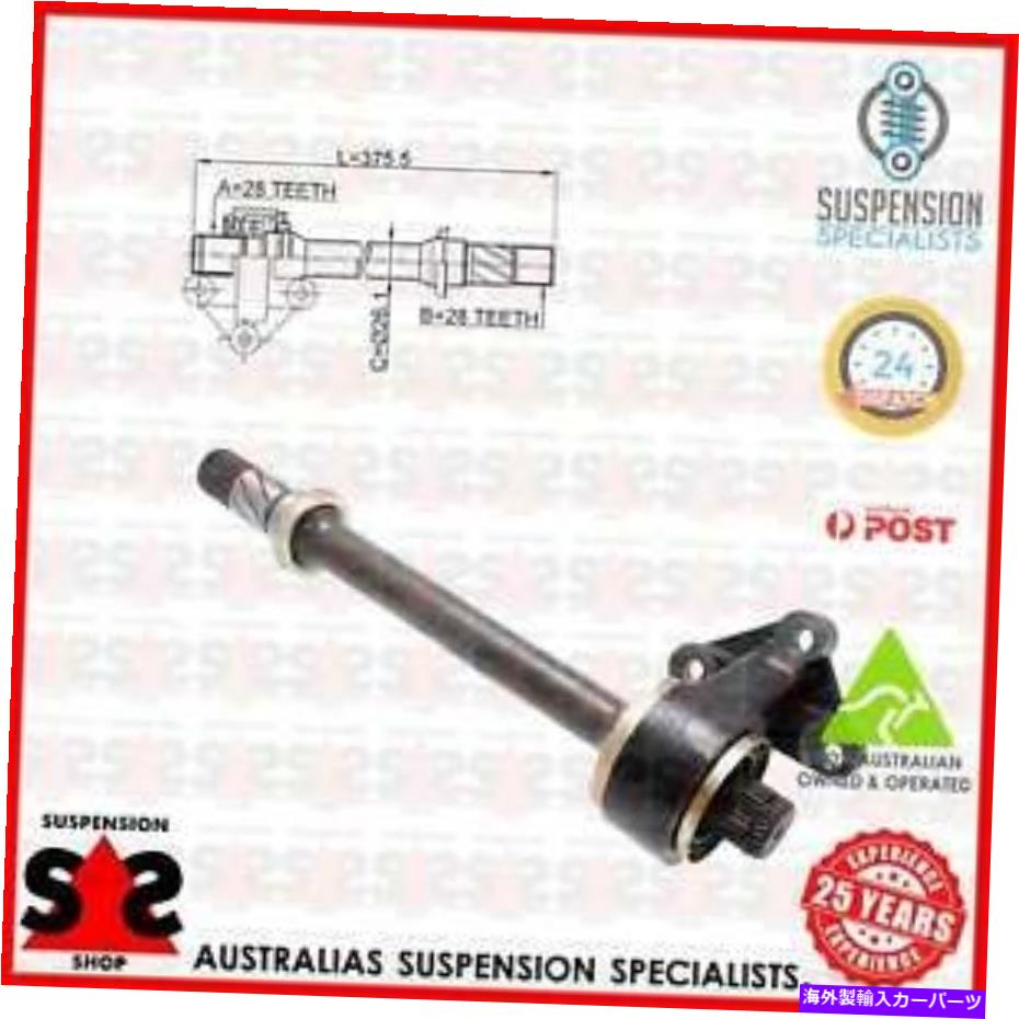 Driveshaft フロントアクスル右ドライブシャフトスーツマツダ323 f VI（BJ）BJハッチバック2.0 SP20 Front Axle Right Drive Shaft Suit MAZDA 323 F VI (BJ) BJ Hatchback 2.0 SP20【並行輸入品】