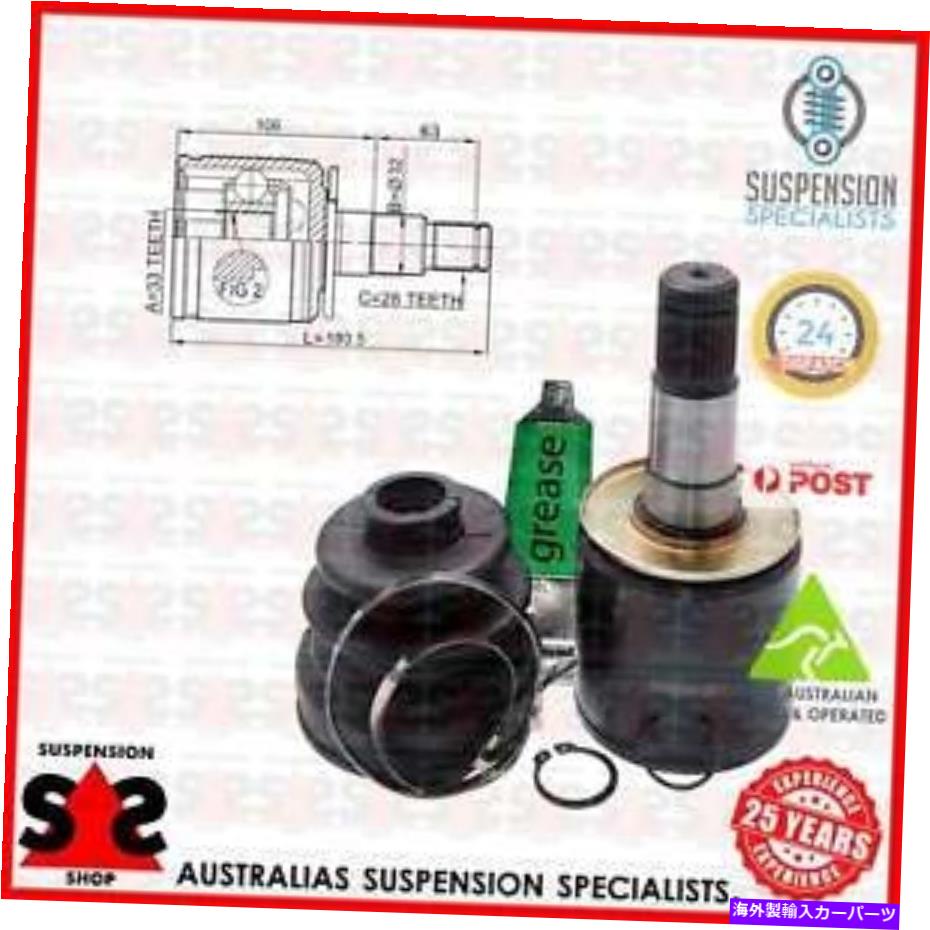 Driveshaft トランスミッションエンドジョイントキット、ドライブシャフトスーツ三菱L200 /トリトンプラットフォーム / C Transmission End Joint Kit, Drive Shaft Suit MITSUBISHI L200 / TRITON Platform/C【並行輸入品】