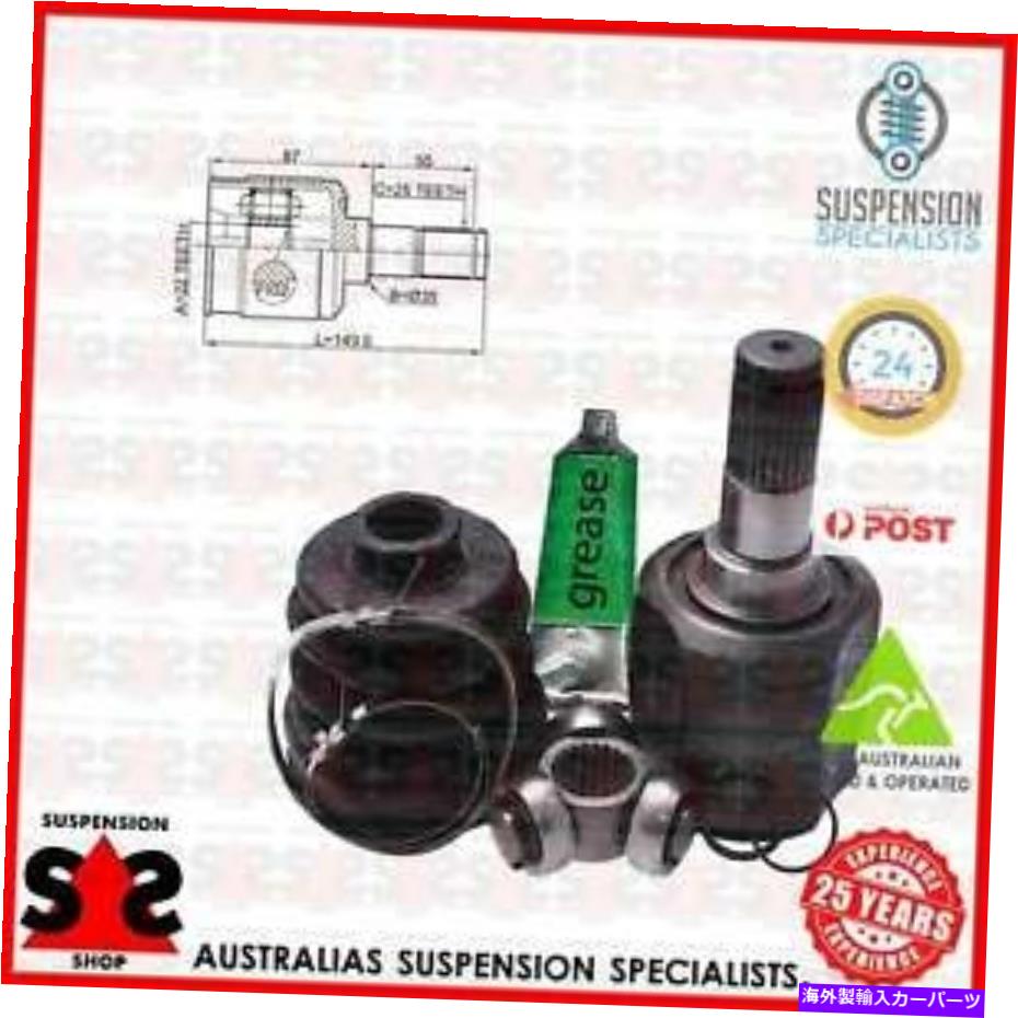 Driveshaft リアアクスルジョイントキット、ドライブシャフトスーツKIAソレントII（XM）XM SUV 2.2 CRDI 4WD Rear Axle Joint Kit, Drive Shaft Suit KIA SORENTO II (XM) XM SUV 2.2 CRDi 4WD【並行輸入品】