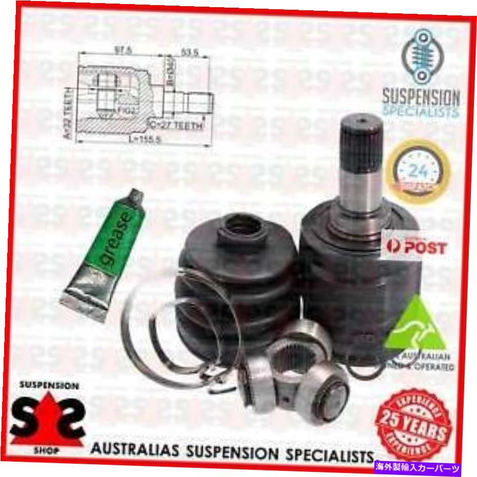 Driveshaft フロントアクスル右ジョイントキット、ドライブシャフトスーツホンダアコードVII（CL、CN）CLセダン Front Axle Right Joint Kit, Drive Shaft Suit HONDA ACCORD VII (CL, CN) CL Sedan【並行輸入品】