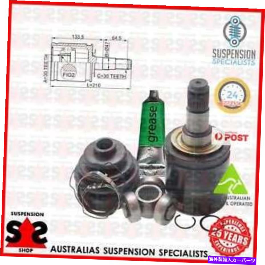 Driveshaft フロントアクスルジョイントキット、ドライブシャフトスーツレクサスLX（UZJ100）UZJ100 SUV 470 Front Axle Joint Kit, Drive Shaft Suit LEXUS LX (UZJ100) UZJ100 SUV 470【並行輸入品】