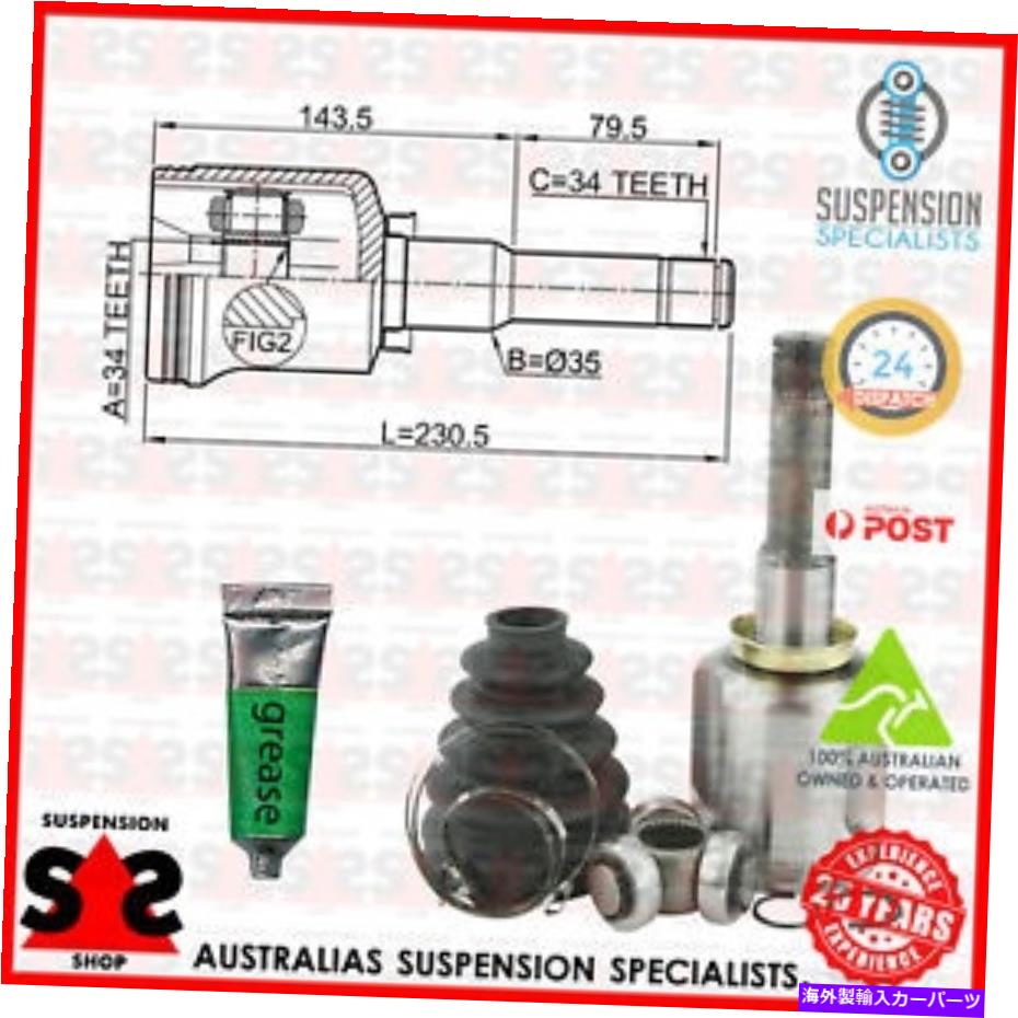Driveshaft トランスミッションサイドジョイントキット、ドライブシャフトスーツホールデンキャプチバ5 Gen. II（CG）CG S Transmission Side Joint Kit, Drive Shaft Suit HOLDEN CAPTIVA 5 Gen. II (CG) CG S【並行輸入品】