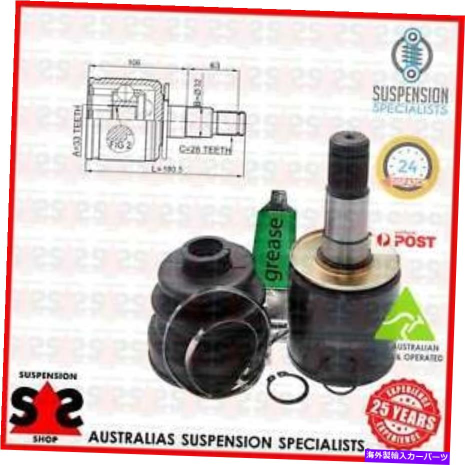 Driveshaft フロントアクスル左ジョイントキット、ドライブシャフトスーツ三菱パジェロスポーツIII（KS_）QE Front Axle Left Joint Kit, Drive Shaft Suit MITSUBISHI PAJERO SPORT III (KS_) QE【並行輸入品】