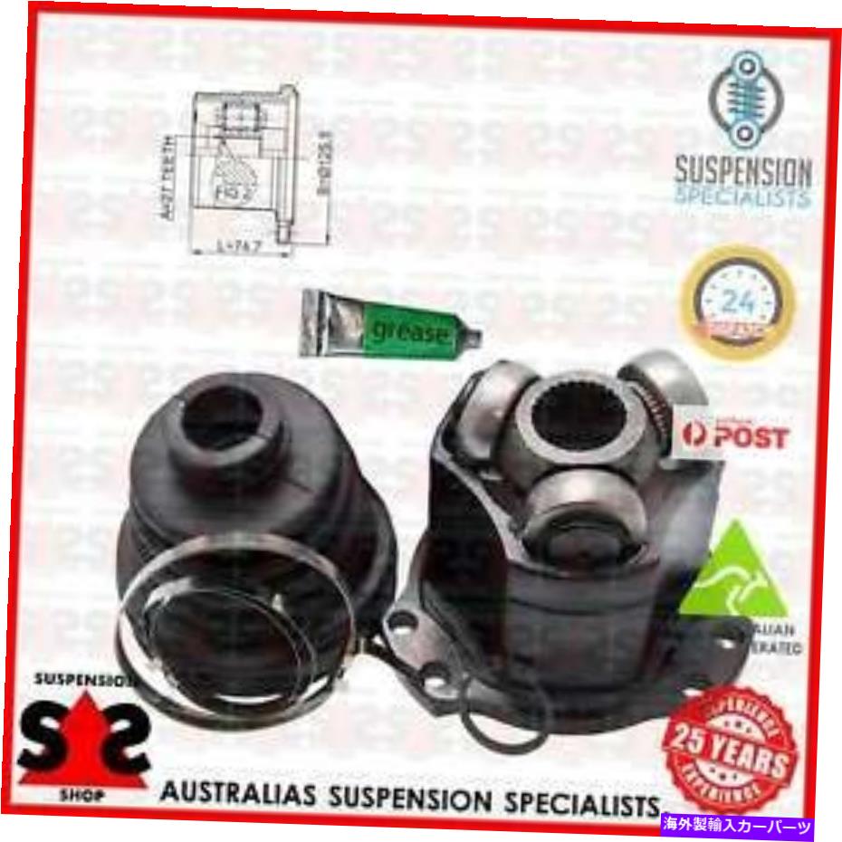 Driveshaft フロントアクスルジョイントキット、ドライブシャフトスーツ日産ナバラプラットフォーム/シャーシ（D22）D22 Front Axle Joint Kit, Drive Shaft Suit NISSAN NAVARA Platform/Chassis (D22) D22【並行輸入品】