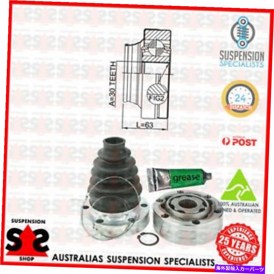 Driveshaft フロントアクスルジョイントキット、ドライブシャフトスーツVWトゥアレグ（7LA、7L6、7L7）7L6,7LA、7L7 SU Front Axle Joint Kit, Drive Shaft Suit VW TOUAREG (7LA, 7L6, 7L7) 7L6,7LA,7L7 SU【並行輸入品】