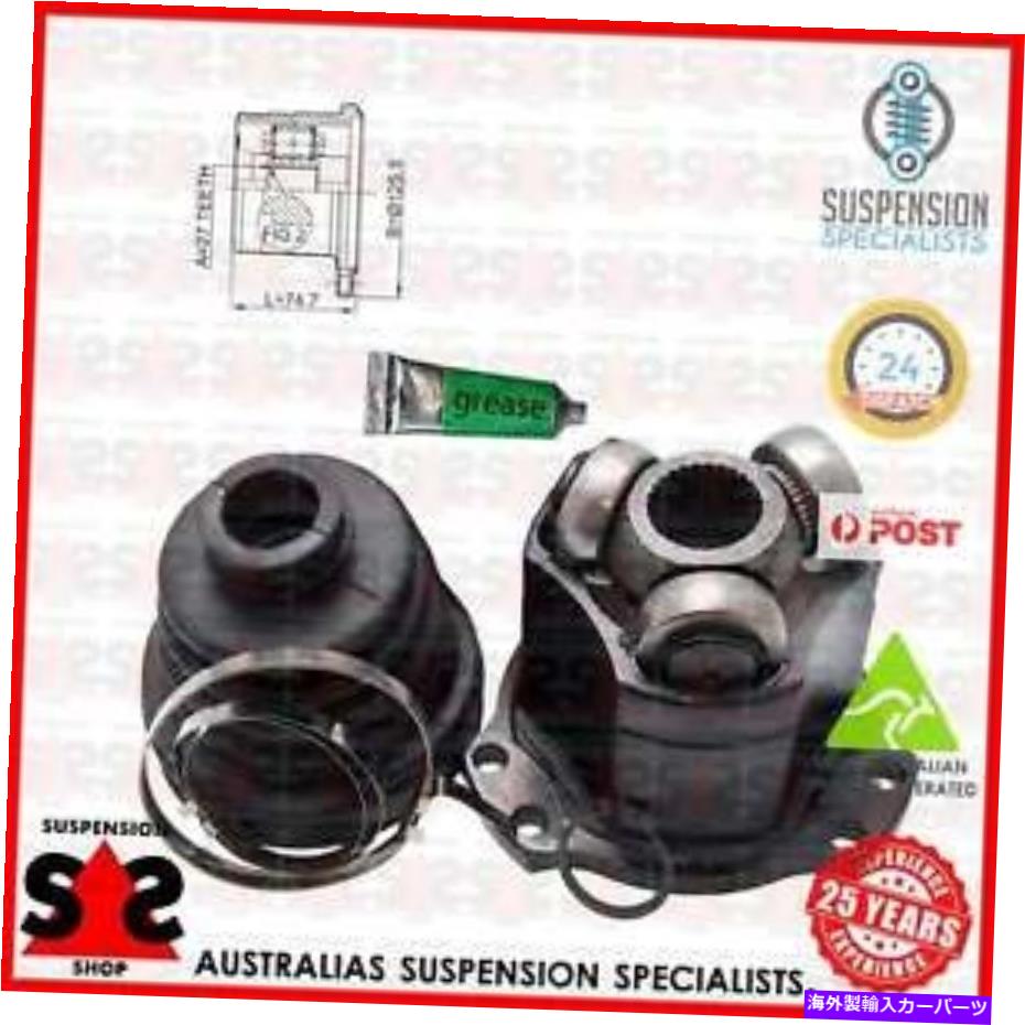 Driveshaft フロントアクスルジョイントキット、ドライブシャフトスーツ日産駅（WC34）WC34ワゴン2.0 Front Axle Joint Kit, Drive Shaft Suit NISSAN STAGEA (WC34) WC34 Wagon 2.0【並行輸入品】
