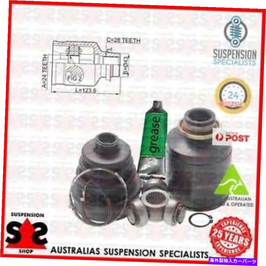 Driveshaft フロントアクスル右ジョイントキット、ドライブシャフトスーツマツダ3（BK）BKハッチバック2.0 Front Axle Right Joint Kit, Drive Shaft Suit MAZDA 3 (BK) BK Hatchback 2.0【並行輸入品】
