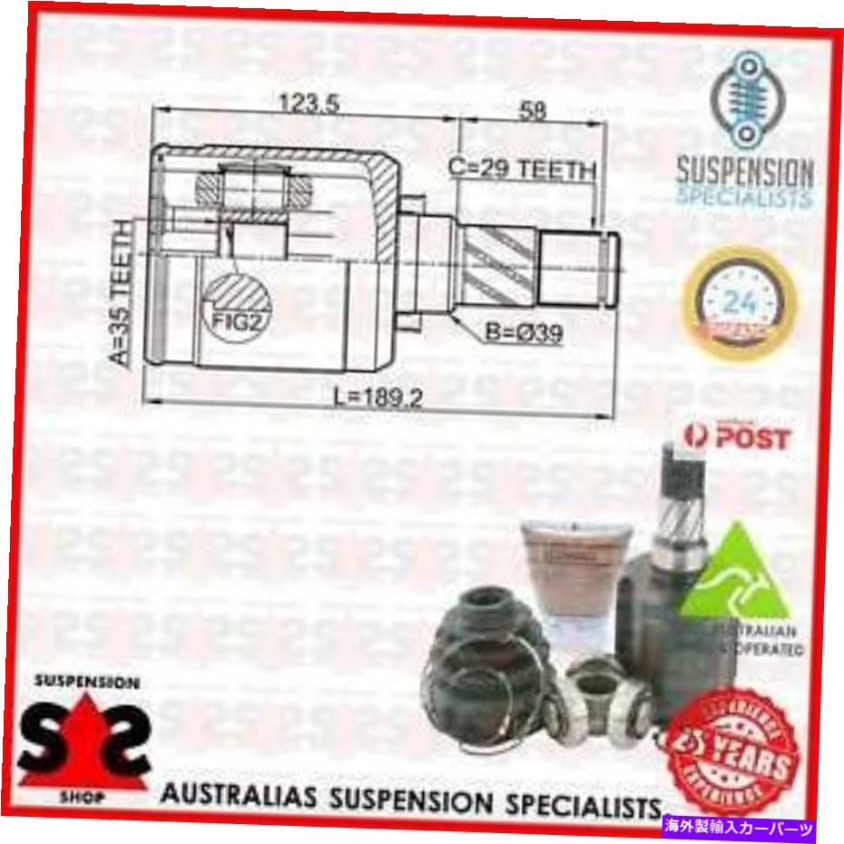Driveshaft トランスミッションサイドジョイントキット、ドライブシャフトスーツ日産ジューク（F15）F15 SUV 1.6 DIG- Transmission Side Joint Kit, Drive Shaft Suit NISSAN JUKE (F15) F15 SUV 1.6 DIG-【並行輸入品】
