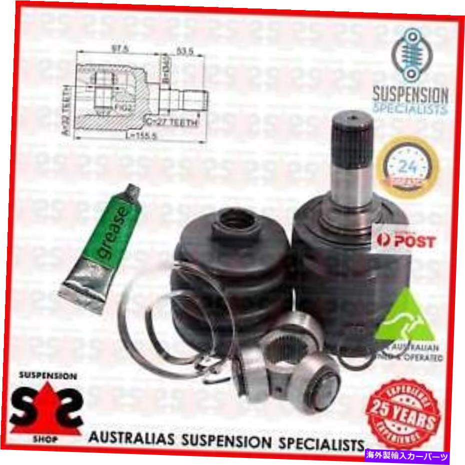 Driveshaft フロントアクスル右ジョイントキット、ドライブシャフトスーツホンダアコードV（CC、CD）CDセダン2。 Front Axle Right Joint Kit, Drive Shaft Suit HONDA ACCORD V (CC, CD) CD Sedan 2.【並行輸入品】