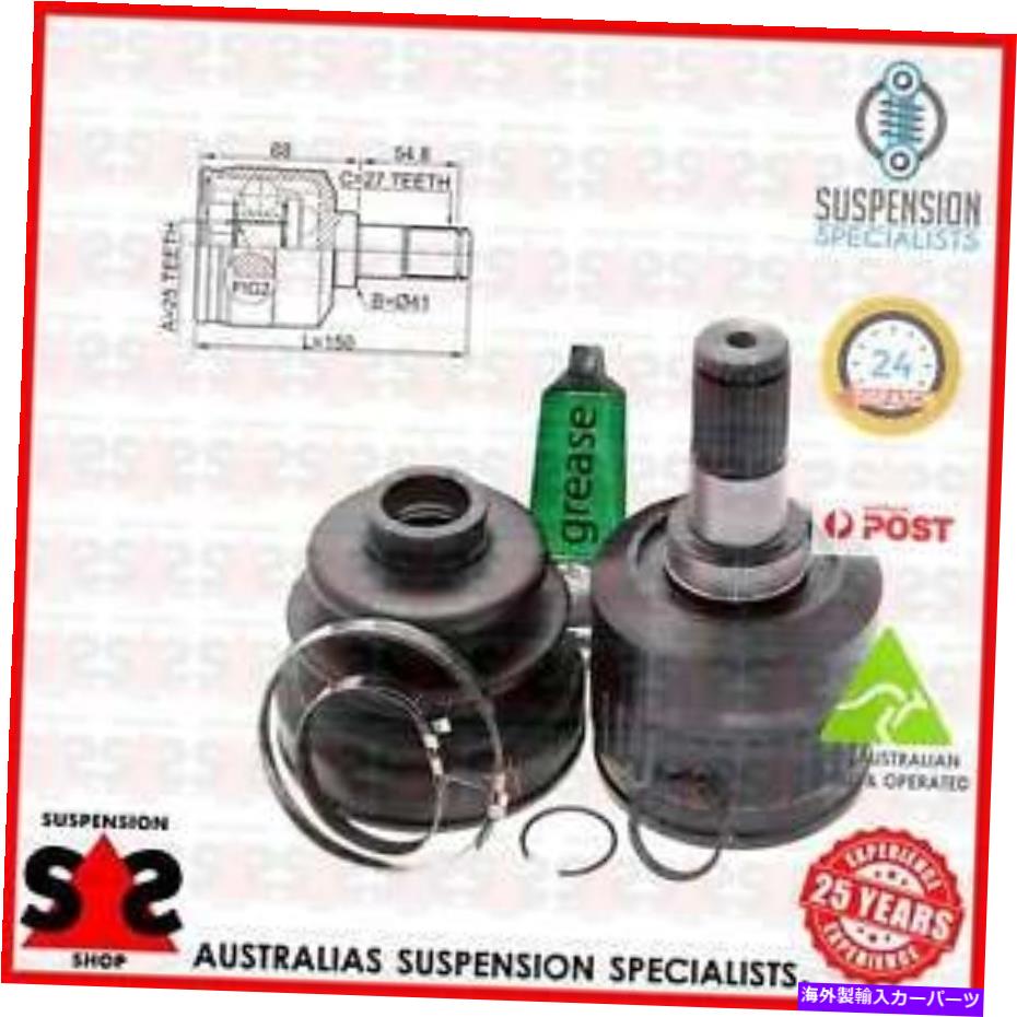 Driveshaft フロントアクスル左ジョイントキット、ドライブシャフトスーツヒュンダイIX35（LM、EL、ELH）LM SUV 2。 Front Axle Left Joint Kit, Drive Shaft Suit HYUNDAI ix35 (LM, EL, ELH) LM SUV 2.【並行輸入品】