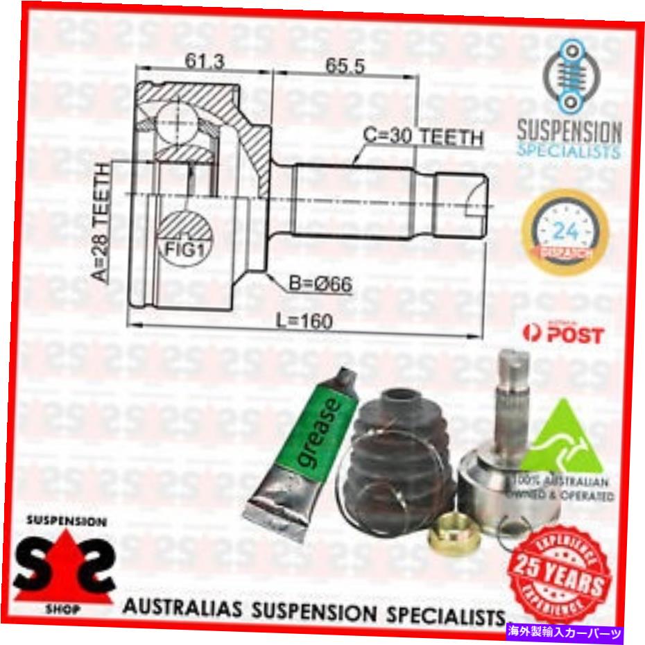 Driveshaft フロントアクスルジョイントキット、ドライブシャフトスーツメルセデスベンツvitoバス（W639）W639バス11 Front Axle Joint Kit, Drive Shaft Suit MERCEDES-BENZ VITO Bus (W639) W639 Bus 11【並行輸入品】