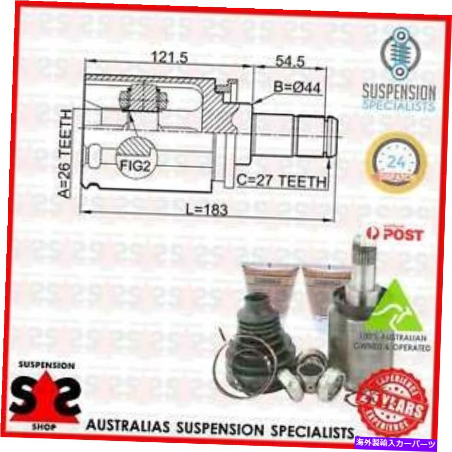 Driveshaft トランスミッションエンドジョイントキット、ドライブシャフトスーツBMW X5（E70）E70 SAV XDRIVE 50 I Transmission End Joint Kit, Drive Shaft Suit BMW X5 (E70) E70 SAV xDrive 50 i【並行輸入品】