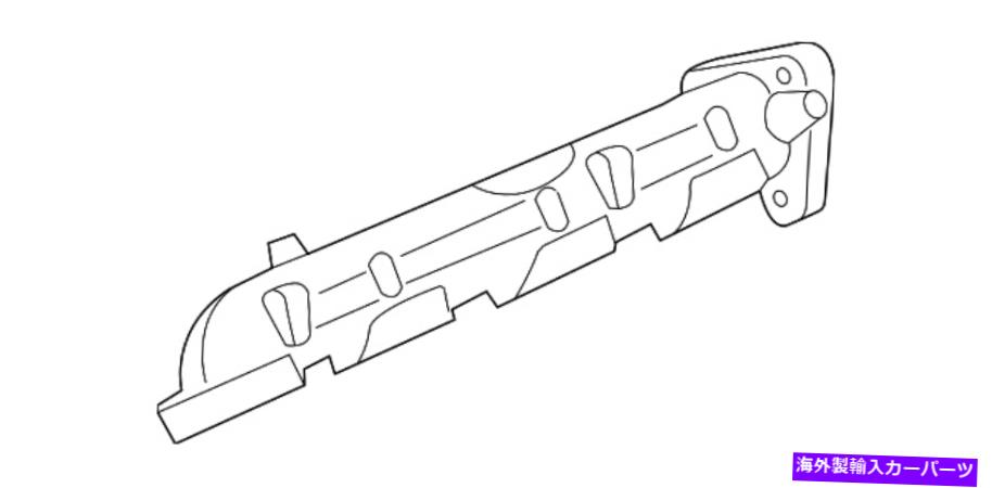 exhaust manifold 本物のフォード排気マニホールドDC3Z-9431-A Genuine Ford Exhaust Manifold DC3Z-9431-A【並行輸入品】