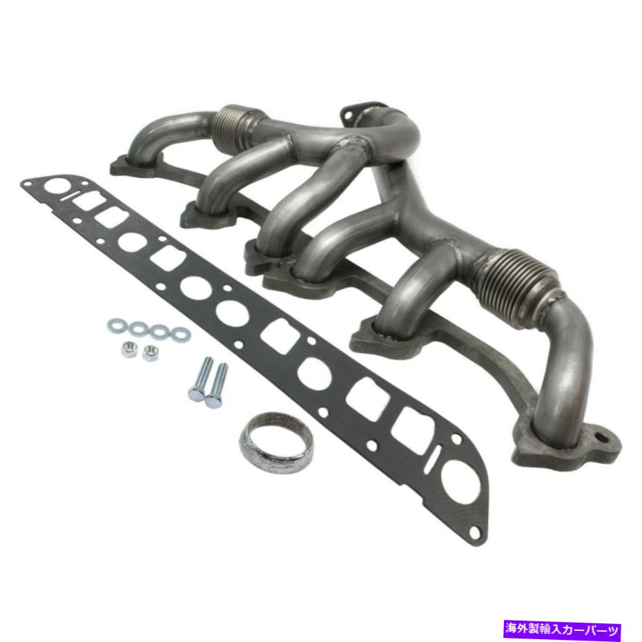 exhaust manifold ジープグランドチェロキーラングラー4.0L V6の排気マニホールドステンレス鋼 Exhaust Manifold Stainless Steel for Jeep Grand Cherokee Wrangler 4.0L V6【並行輸入品】