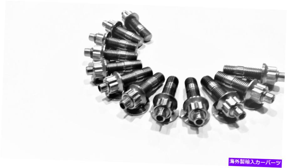 exhaust manifold RB30 6cyl用のチタン排気マニホールドスタッドキット Titanium EXHAUST Manifold Stud Kit for RB30 6CYL【並行輸入品】