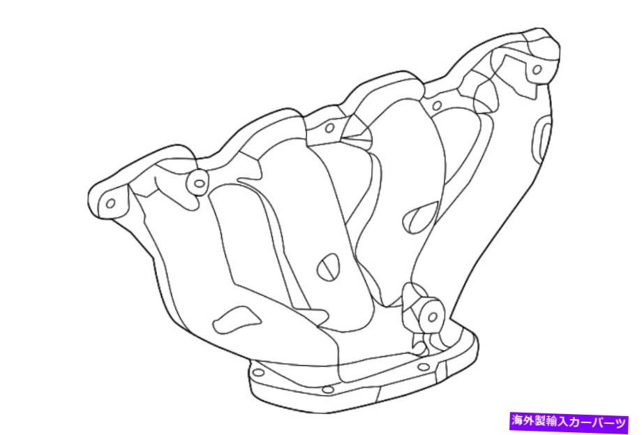 exhaust manifold 本物のGMドライバーサイドエキゾーストマニホールド12629724 Genuine GM Driver Side Exhaust Manifold 12629724【並行輸入品】
