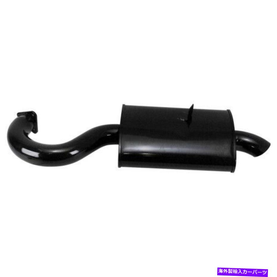 exhaust manifold Phat Boy Muffler、Raw、3ボルトヘッダー、DuneBuggy＆VW Phat Boy Muffler, Raw, for 3 Bolt Header, Dunebuggy & VW【並行輸入品】