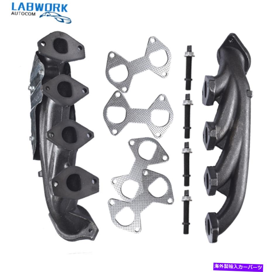 exhaust manifold 左+右排気マニホールド＆ガスケットキット04-10フォードF-150 /05-14遠征 Left+Right Exhaust Manifold &Gasket Kit For 04-10 Ford F-150 /05-14 Expedition【並行輸入品】
