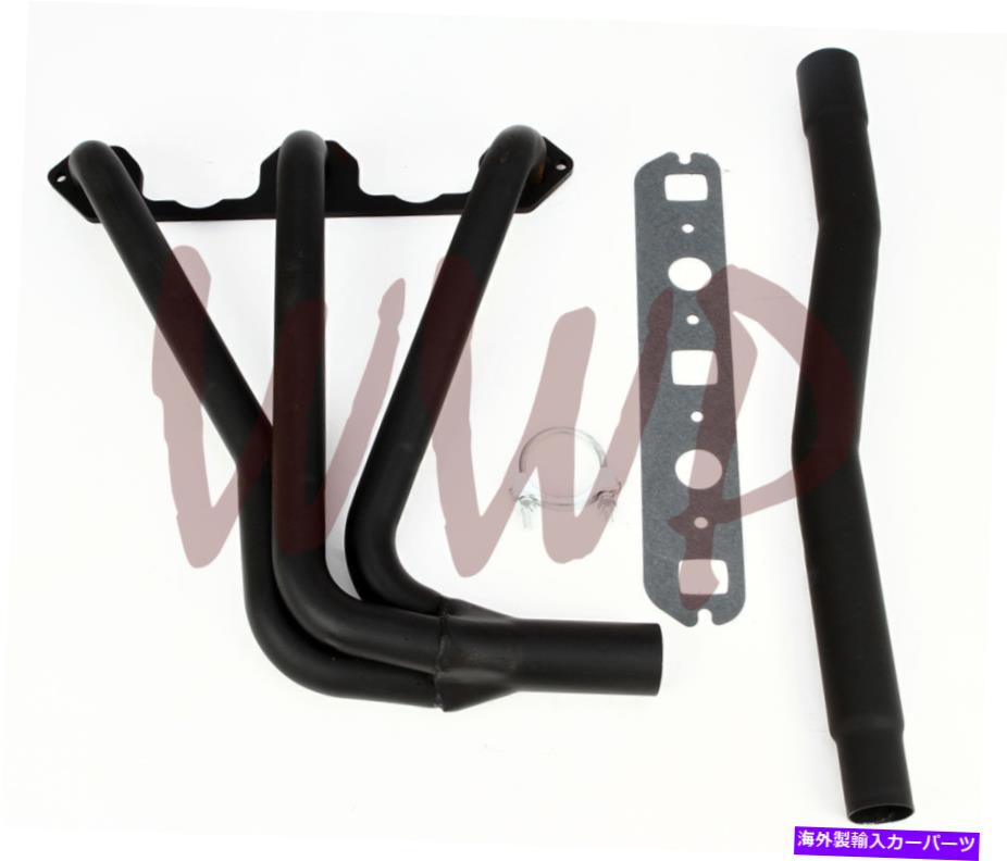 exhaust manifold パフォーマンスブラックコーティング排気ヘッダーマニホールド62-80 mg MGB 1.8L 4シリンダー Performance Black Coated Exhaust Header Manifold 62-80 MG MGB 1.8L 4-Cylinder【並行輸入品】
