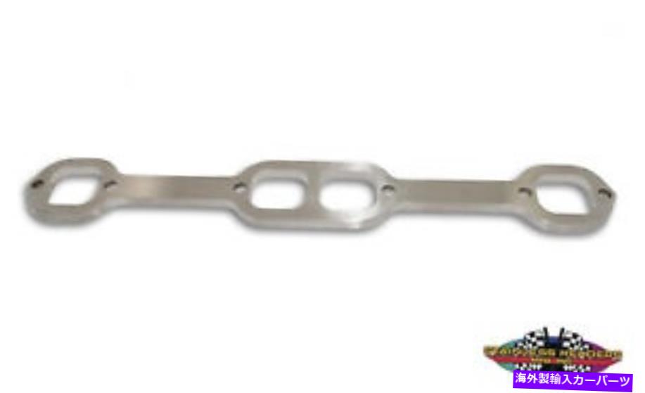 exhaust manifold 304ステンレススチールスモールブロックシボレー18度ステンレスヘッダーフランジ 304 Stainless Steel Small Block Chevy 18 Degree Stainless Header Flange【並行輸入品】